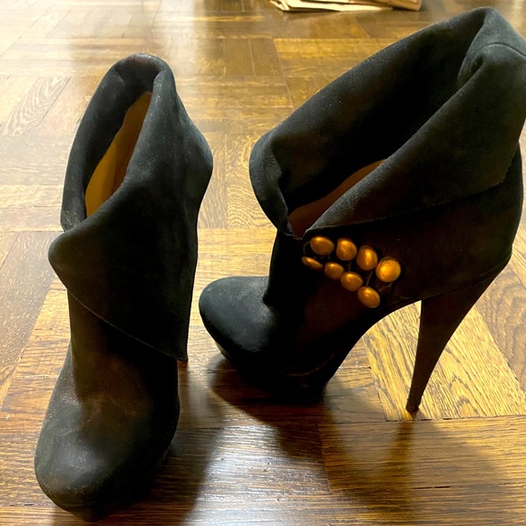 Rachel Zoe Military Bella Booties - Picture 2 of 7